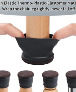 صداگیر و پایه سیلیکونی مبل و صندلی نمد دار بسته 8 عددی