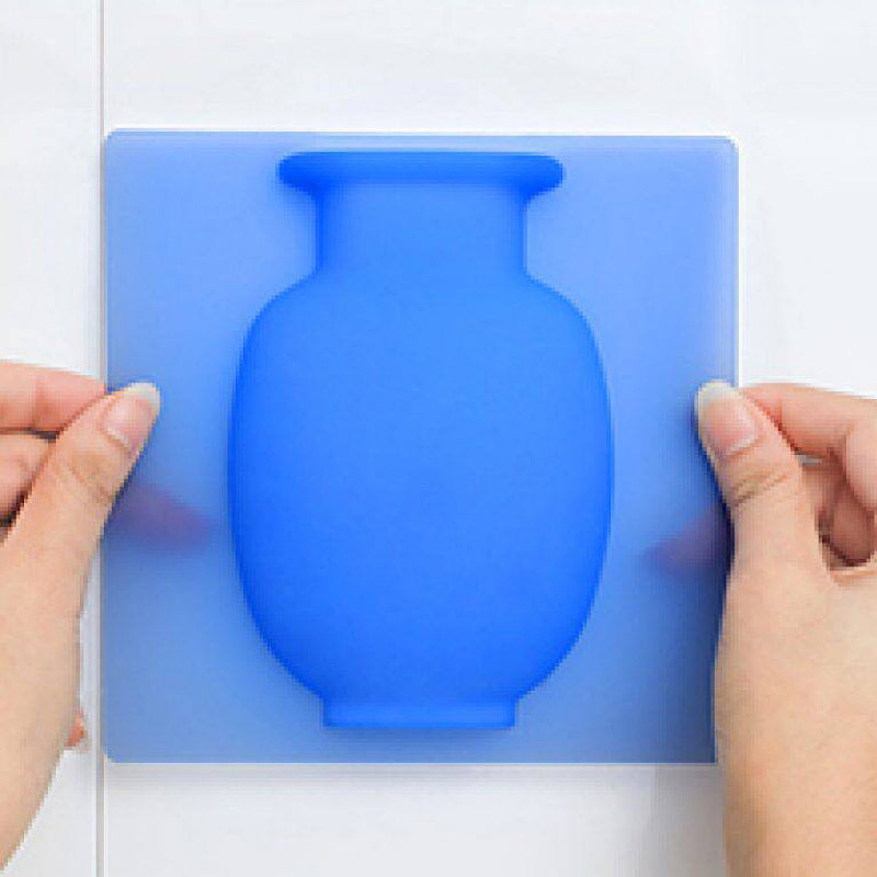 گلدان فانتزی سیلیکونی مدل دیواری کد 680 6 گلدان فانتزی سیلیکونی مدل دیواری