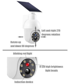 چراغ سولار طرح دوربین مدل 48588 - 3