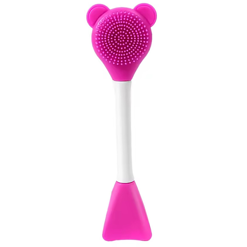 براش مخصوص ماسک و ماساژ سیلیکونی دوطرفه پرزدار کد 685 10 براش مخصوص ماسک و ماساژ سیلیکونی دوطرفه پرزدار