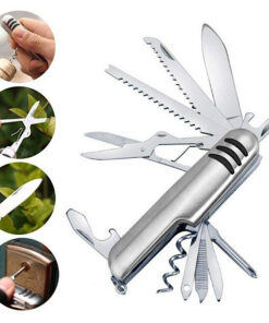 ابزار 11 کاره اضطراری سفر و کمپینگ مدل جیبی