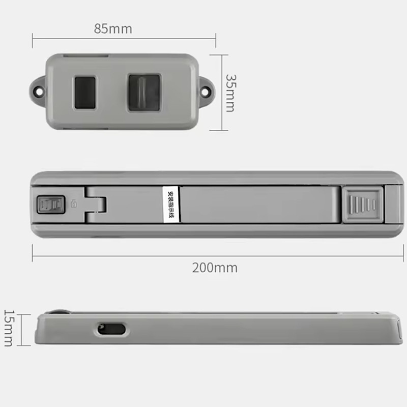 قفل ایمنی چندمنظوره پنجره مدل Eudemon کد 687 6 قفل ایمنی چندمنظوره پنجره مدل Eudemon