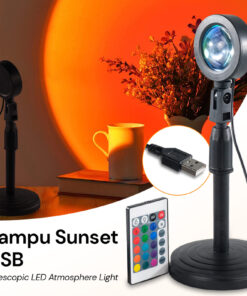 نور عکاسی Sunset Lamp RGB کد 48581 11 نور عکاسی Sunset Lamp RGB مدل 48581 - 4