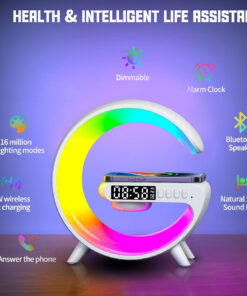 اسپیکر و شارژر وایرلس G63 مدل 45904 - 4