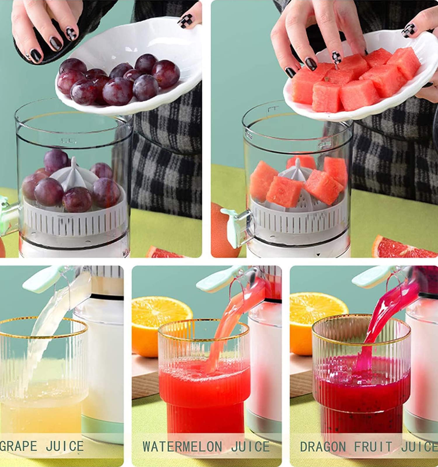 آبمیوه گیری شارژی قابل حمل کد 48584 9 آبمیوه گیری شارژی قابل حمل مدل 48584 - 8