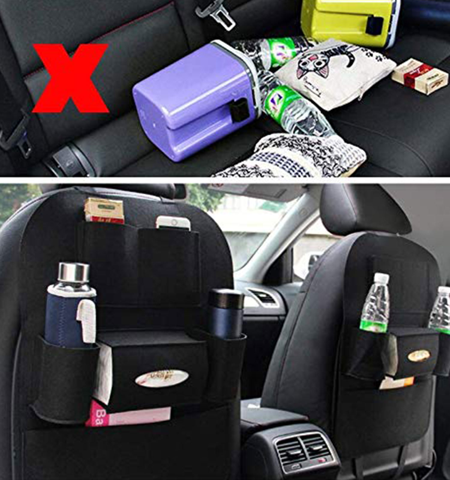 نظم دهنده لوازم پشت صندلی خودرو کد 48610 6 نظم دهنده لوازم پشت صندلی خودرو مدل 48610 - 5