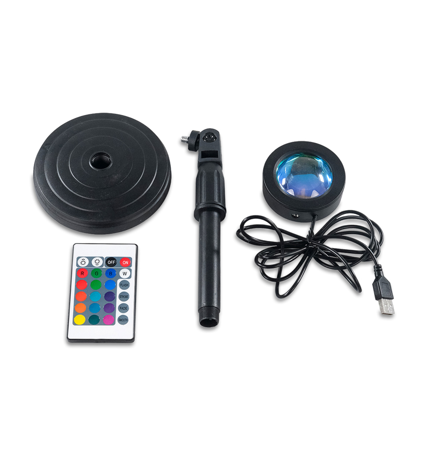 نور عکاسی Sunset Lamp RGB کد 48581 2 نور عکاسی Sunset Lamp RGB مدل 48581 - 1