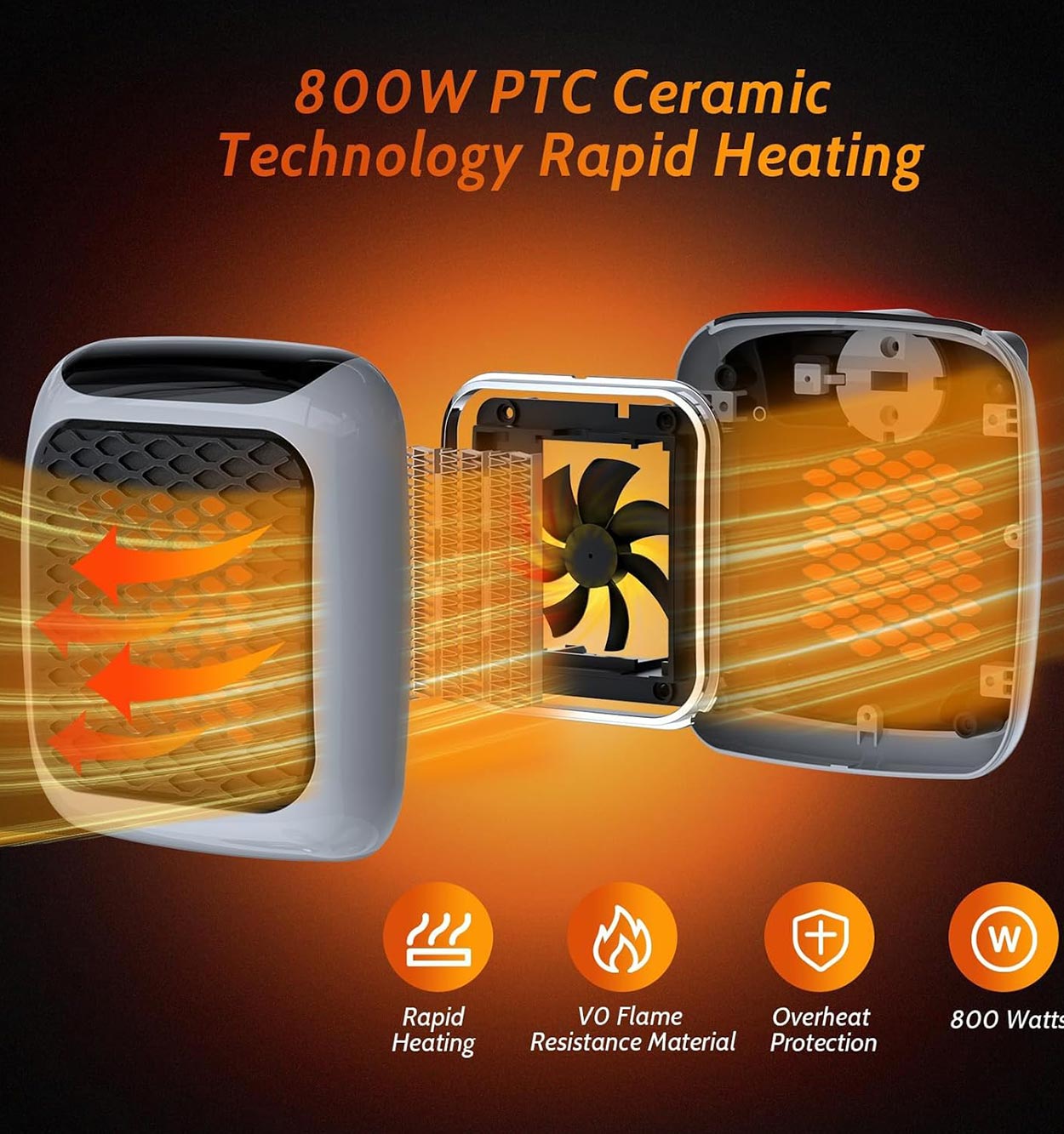 هیتر HANDY HEATER کد 45614 7 هیتر HANDY HEATER مدل 45614 - 6