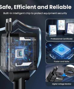 شارژر فندکی دارای کابل متصل مدل 48602 - 6