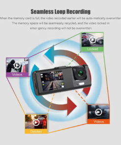 دوربین ثبت وقایع خودرو کد 48601 16 دوربین ثبت وقایع خودرو مدل 48601 - 7